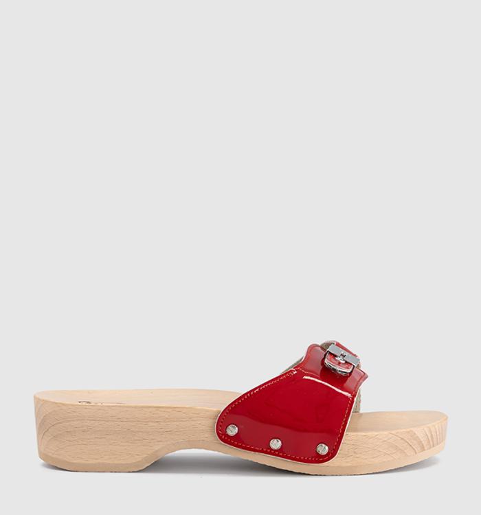 Scholl Pescura Heels Red Patent
