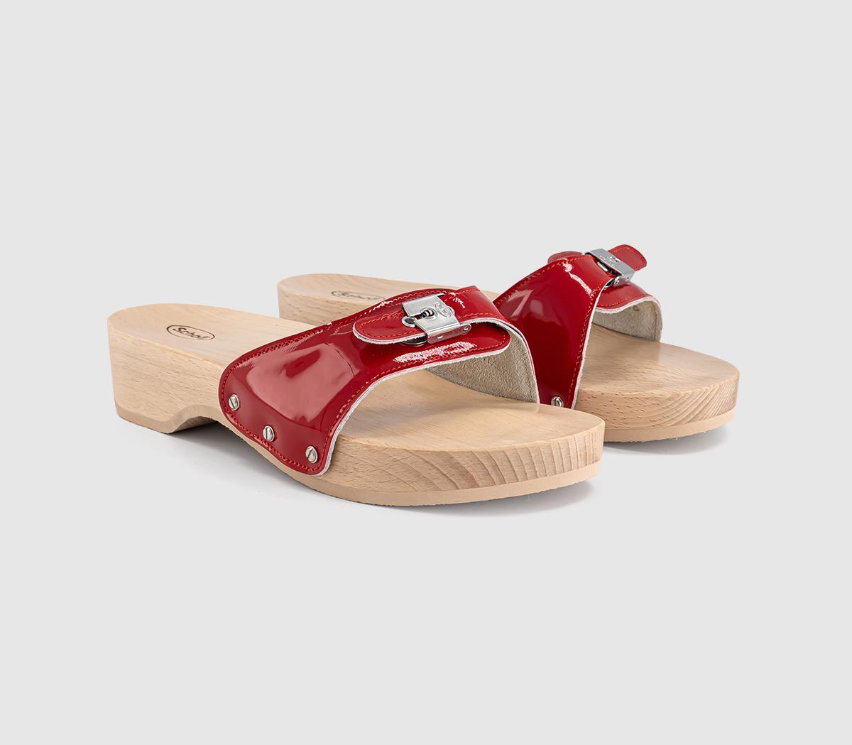 SchollPescura HeelsRed Patent