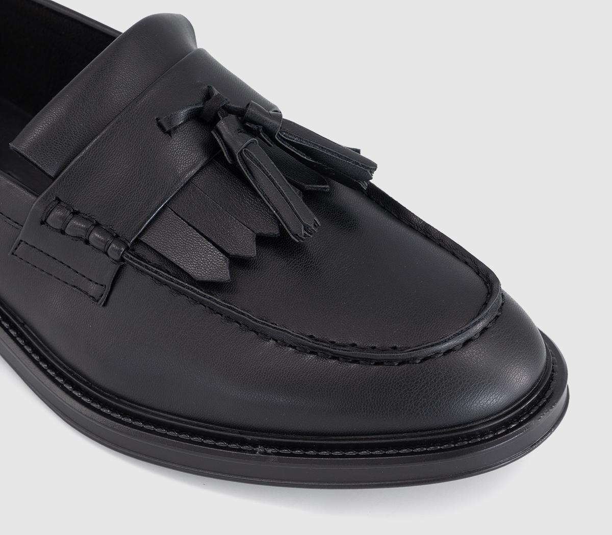 OFFICEMeridian Chunky Tassel LoafersBlack