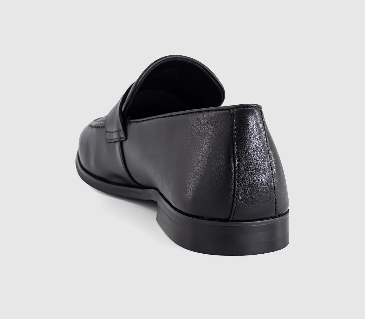 OFFICEMonarch Penny LoafersBlack Leather