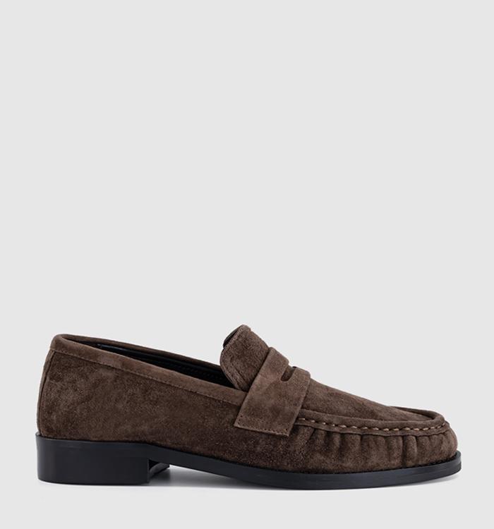Tony Bianco Libby Loafers Espresso Suede