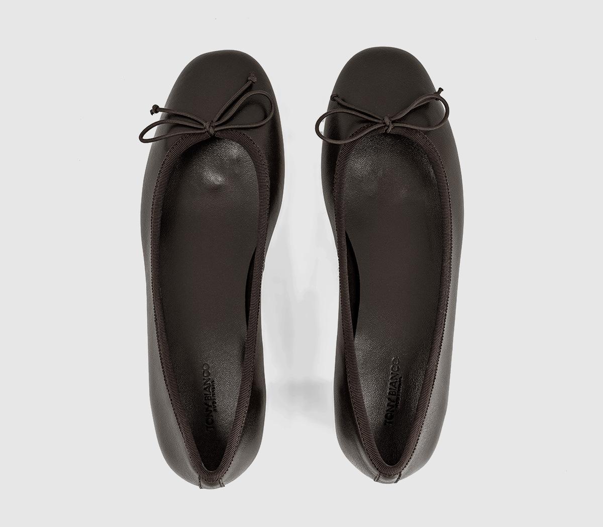 Tony BiancoMaddi HeelsChocolate Nappa