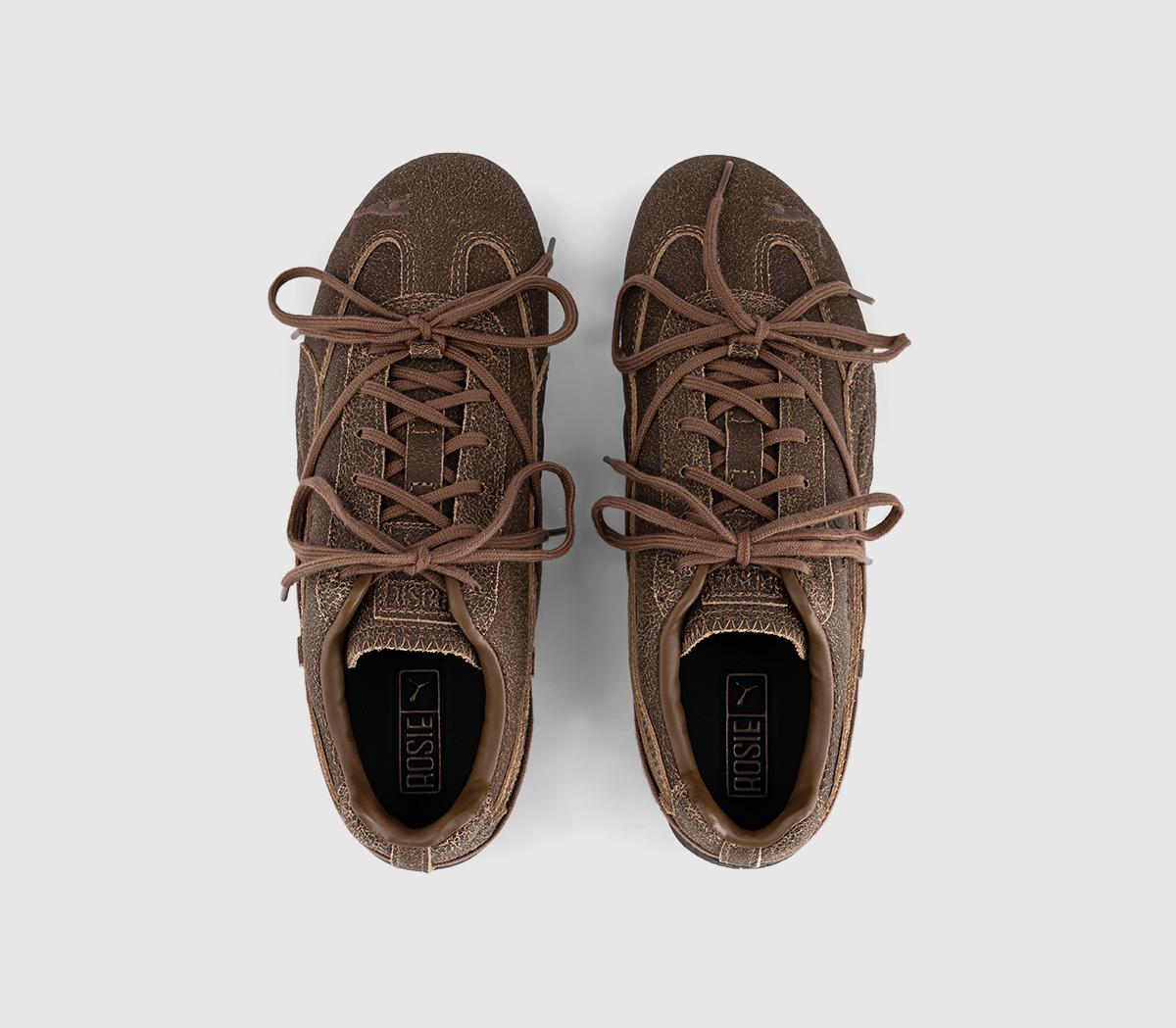 PUMASpeedcat VTG X Rose TrainersHaute Coffee Espresso Brown