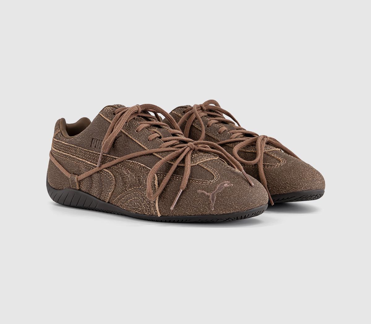 PUMASpeedcat VTG X Rose TrainersHaute Coffee Espresso Brown
