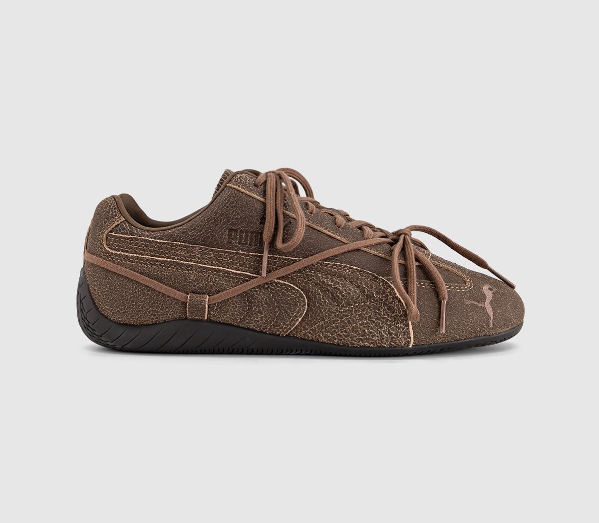 PUMASpeedcat VTG X Rose TrainersHaute Coffee Espresso Brown