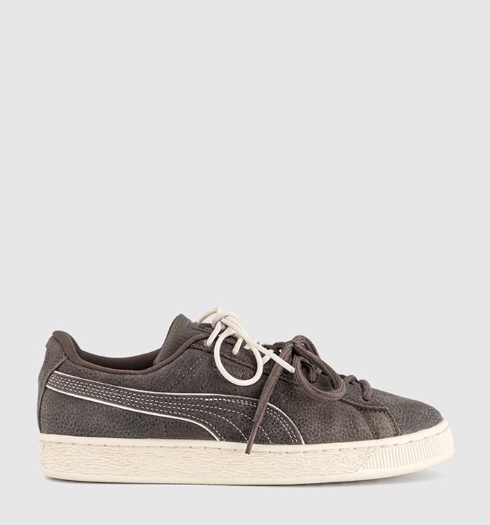 PUMA Suede Bloom Trainers Matte Bronze Gum