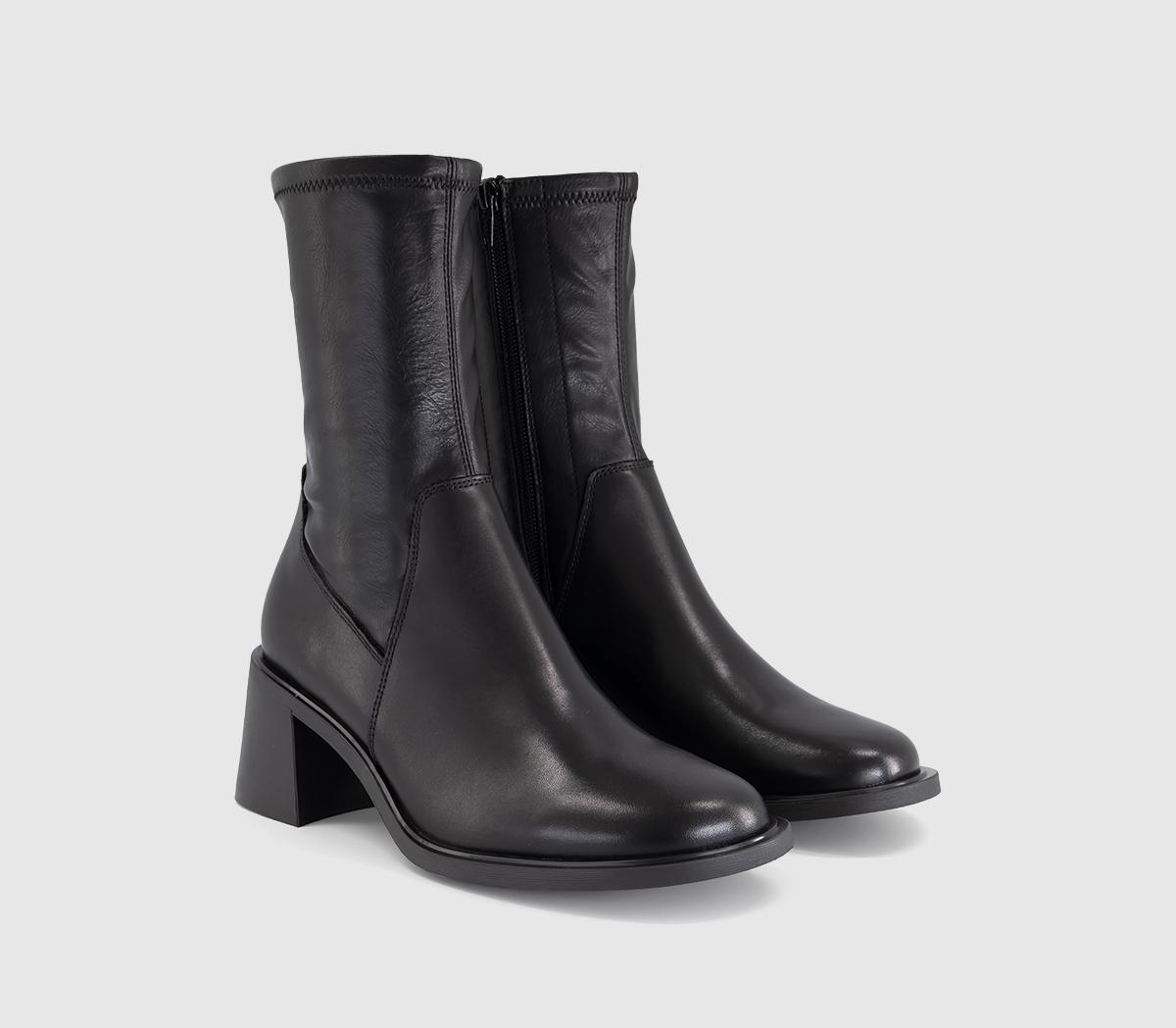 Vagabond ShoemakersVega Stretch Ankle BootsBlack Leather