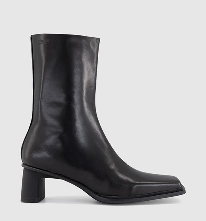 Vagabond Shoemakers Elvina Ankle Boots Black Leather