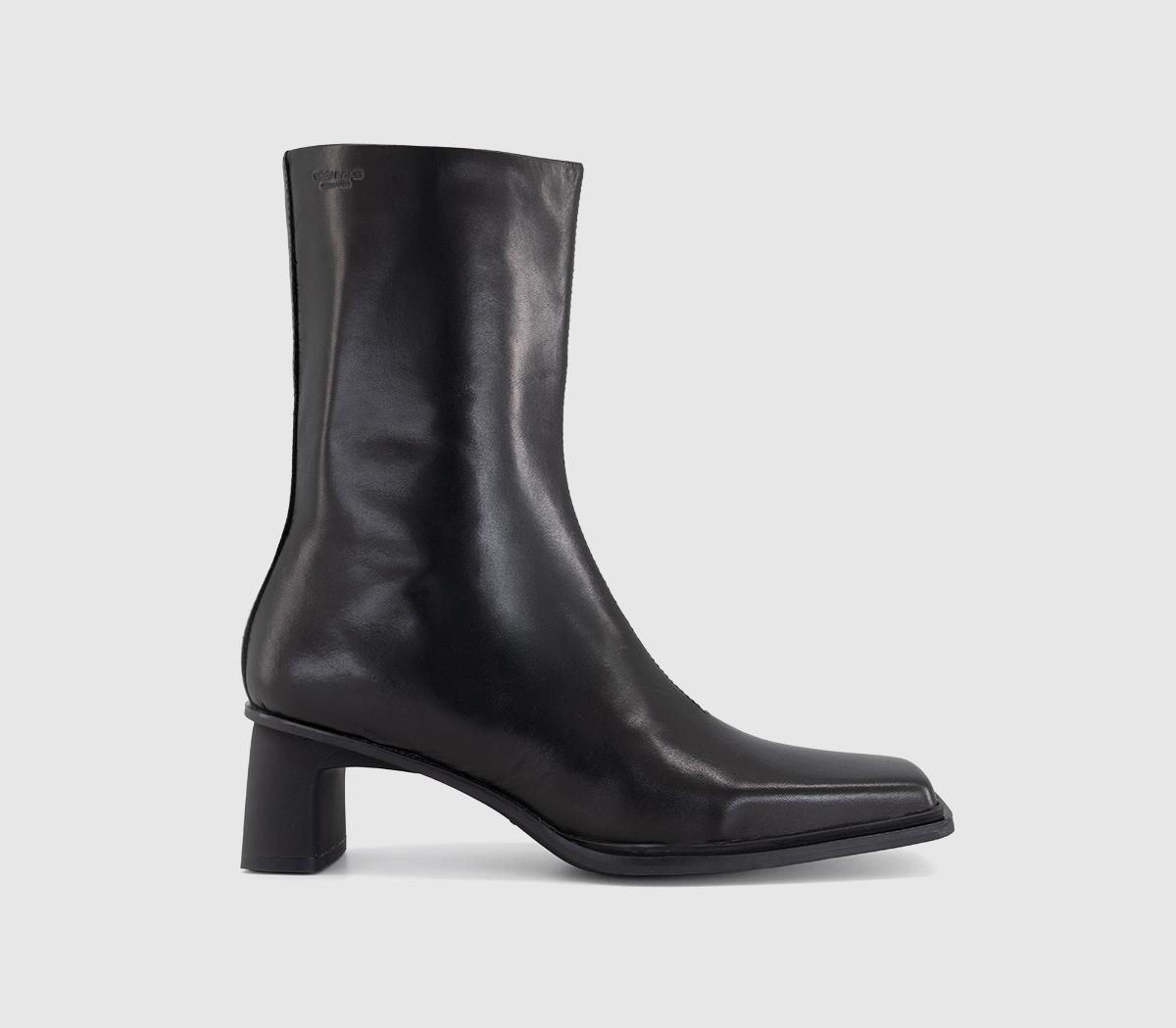 Vagabond ShoemakersElvina Ankle BootsBlack Leather