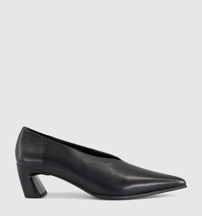 Vagabond Shoemakers Ilona Heeled Mules Black Leather