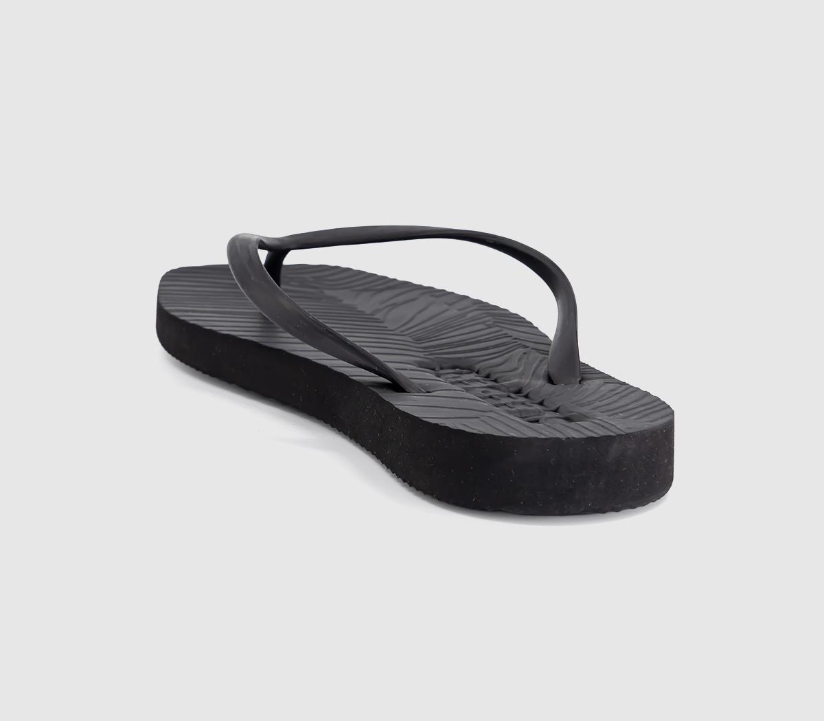 SleepersTapered Flip FlopsBlack