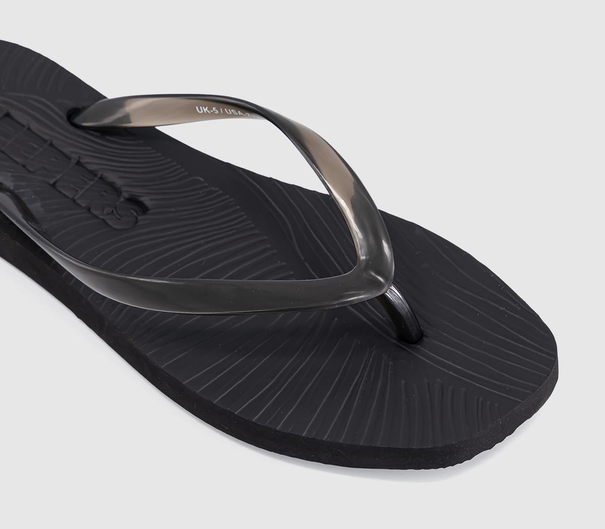 SleepersTapered Flip FlopBlack Transparent