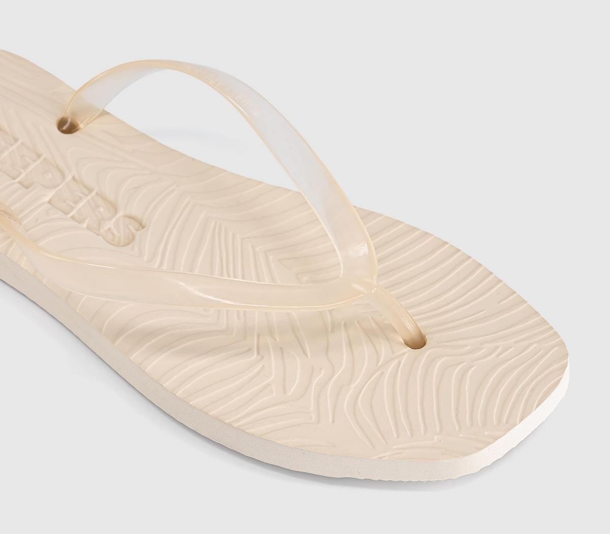 SleepersTapered Flip FlopEggnog Clear Transparent