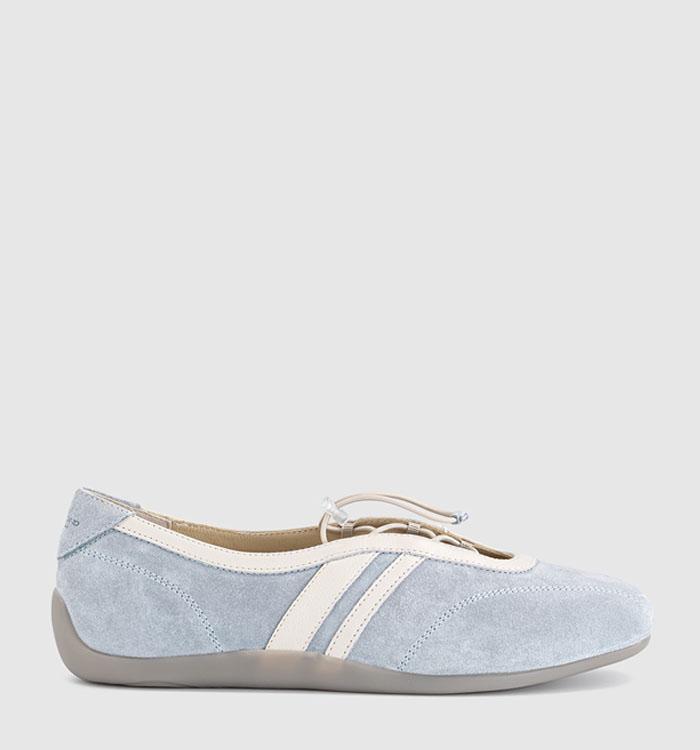 Vagabond Shoemakers Hollie Ballet Flats Blue Suede