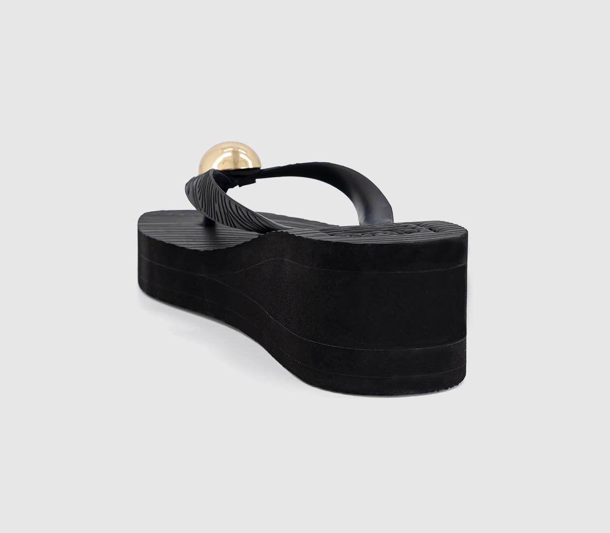 SleepersParis Flip FlopsBlack