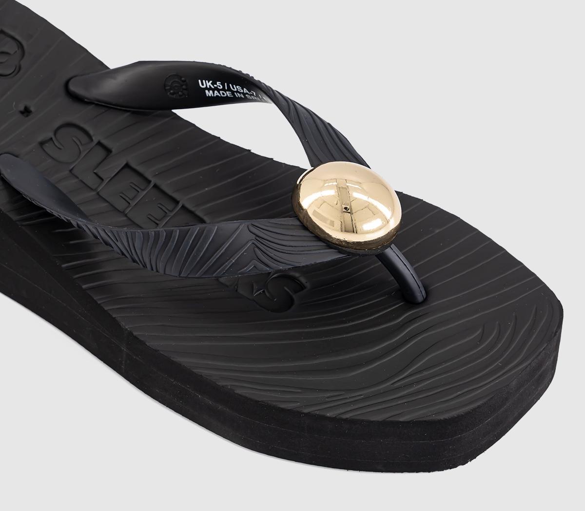 SleepersParis Flip FlopsBlack