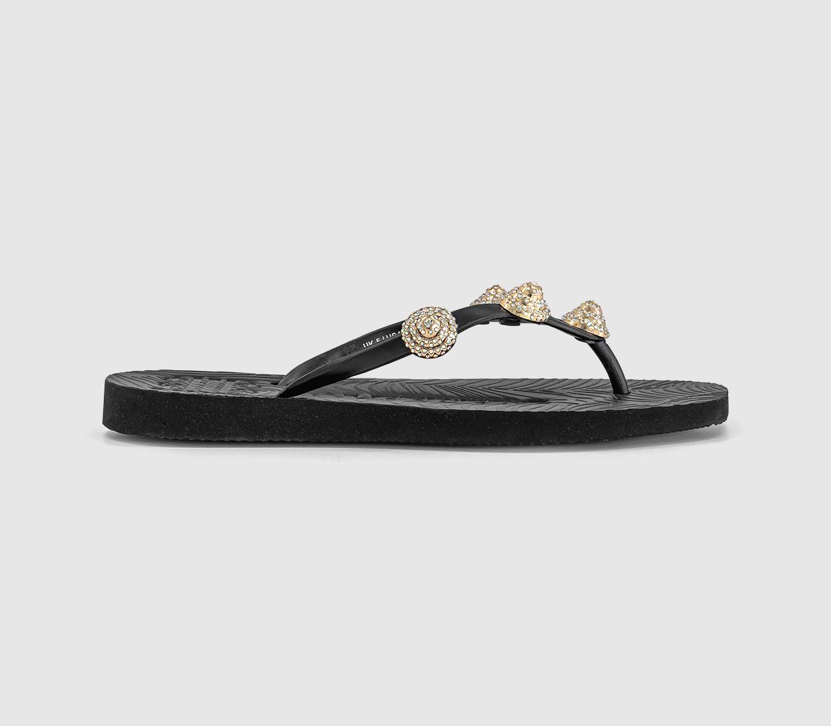SleepersFormentera Flip FlopsBlack