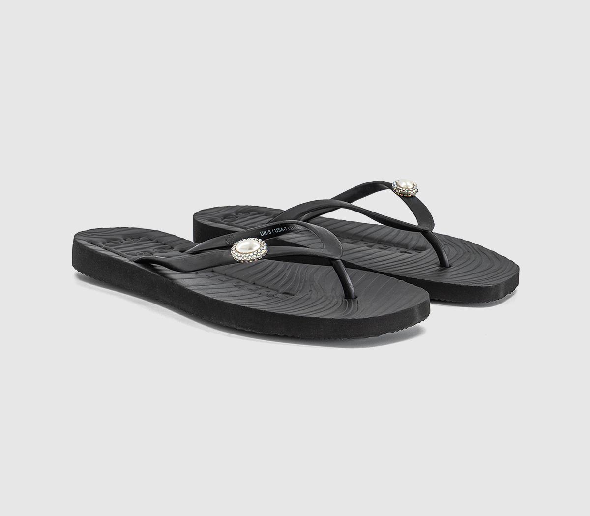 SleepersMarseille Diamond Flip FlopsBlack