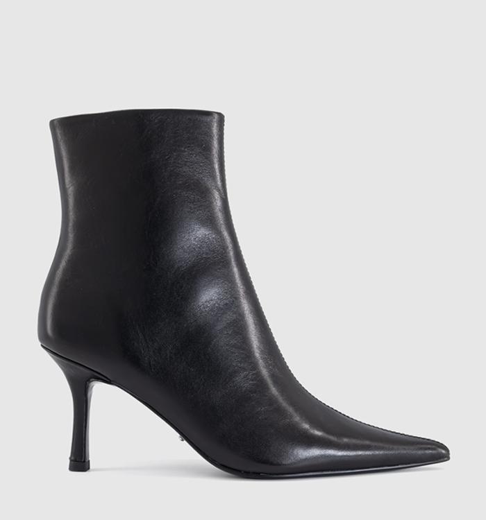 Tony Bianco Sweetie Ankle Boots Black Vintage