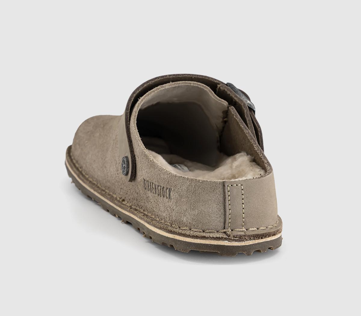 BIRKENSTOCKLutry Premium Shearling ClogsTaupe