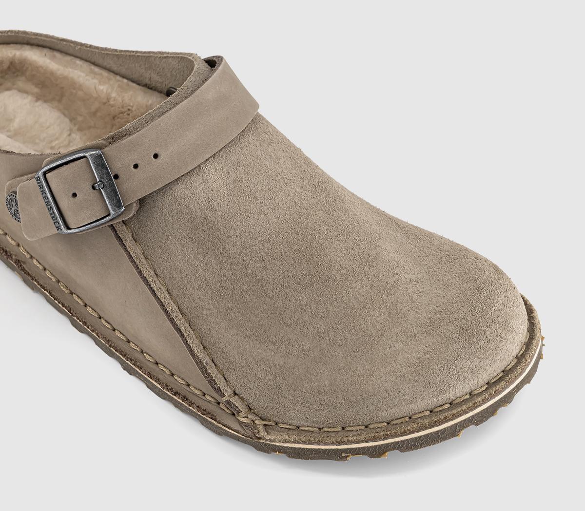 BIRKENSTOCKLutry Premium Shearling ClogsTaupe