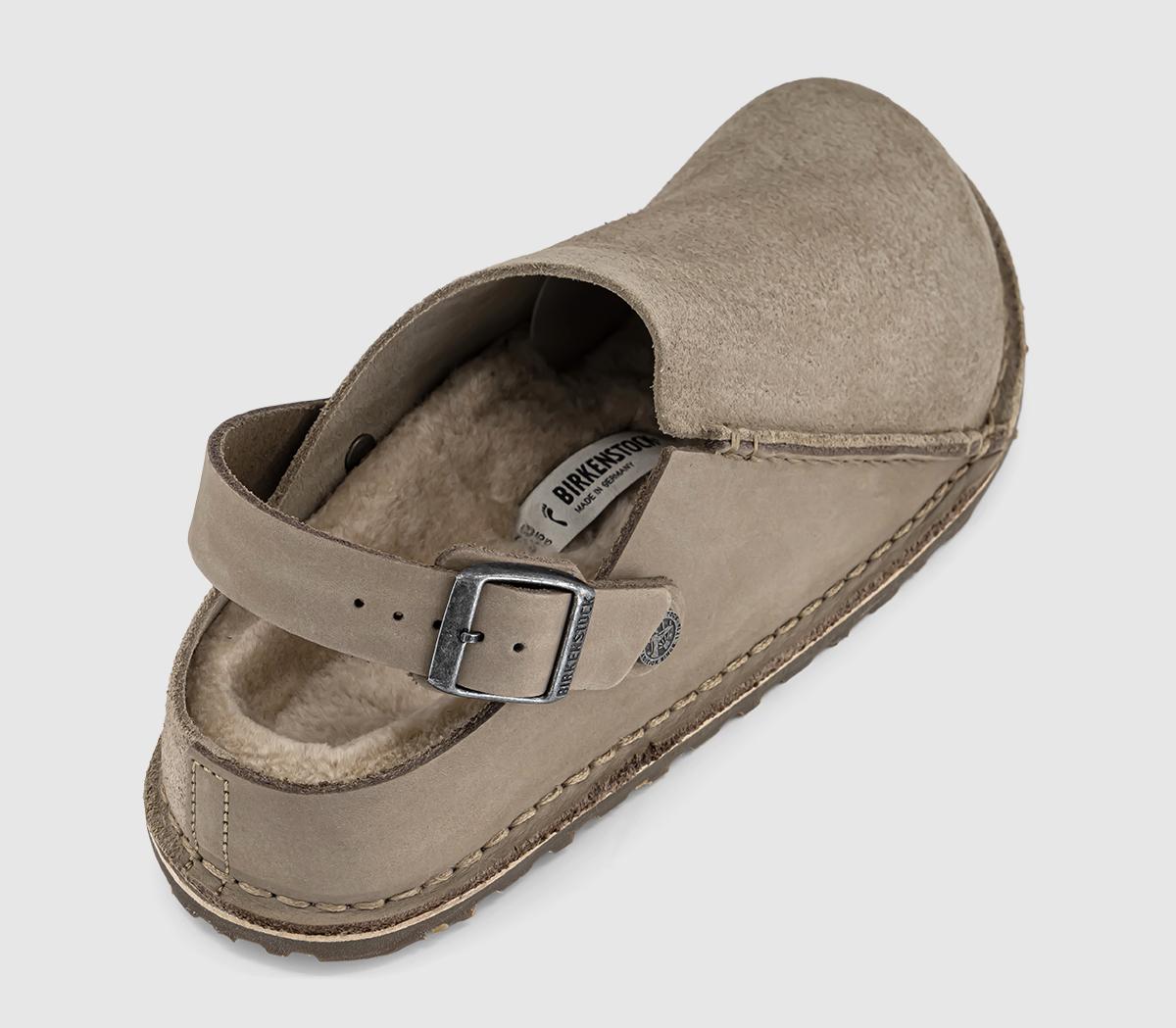BIRKENSTOCKLutry Premium Shearling ClogsTaupe
