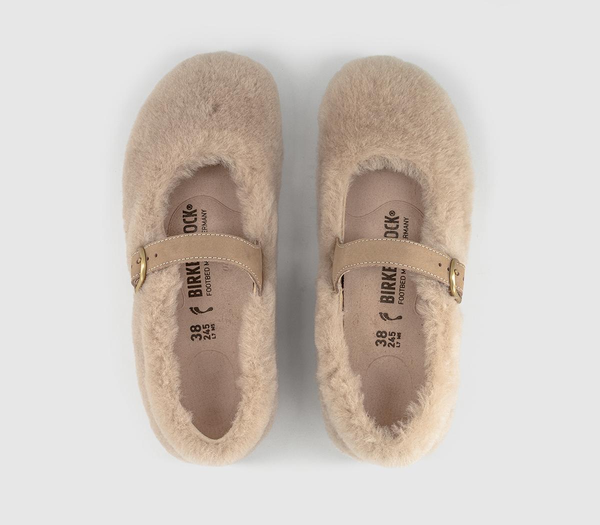 BIRKENSTOCKSanta Clarita Shearling Mary JanesSandcastle