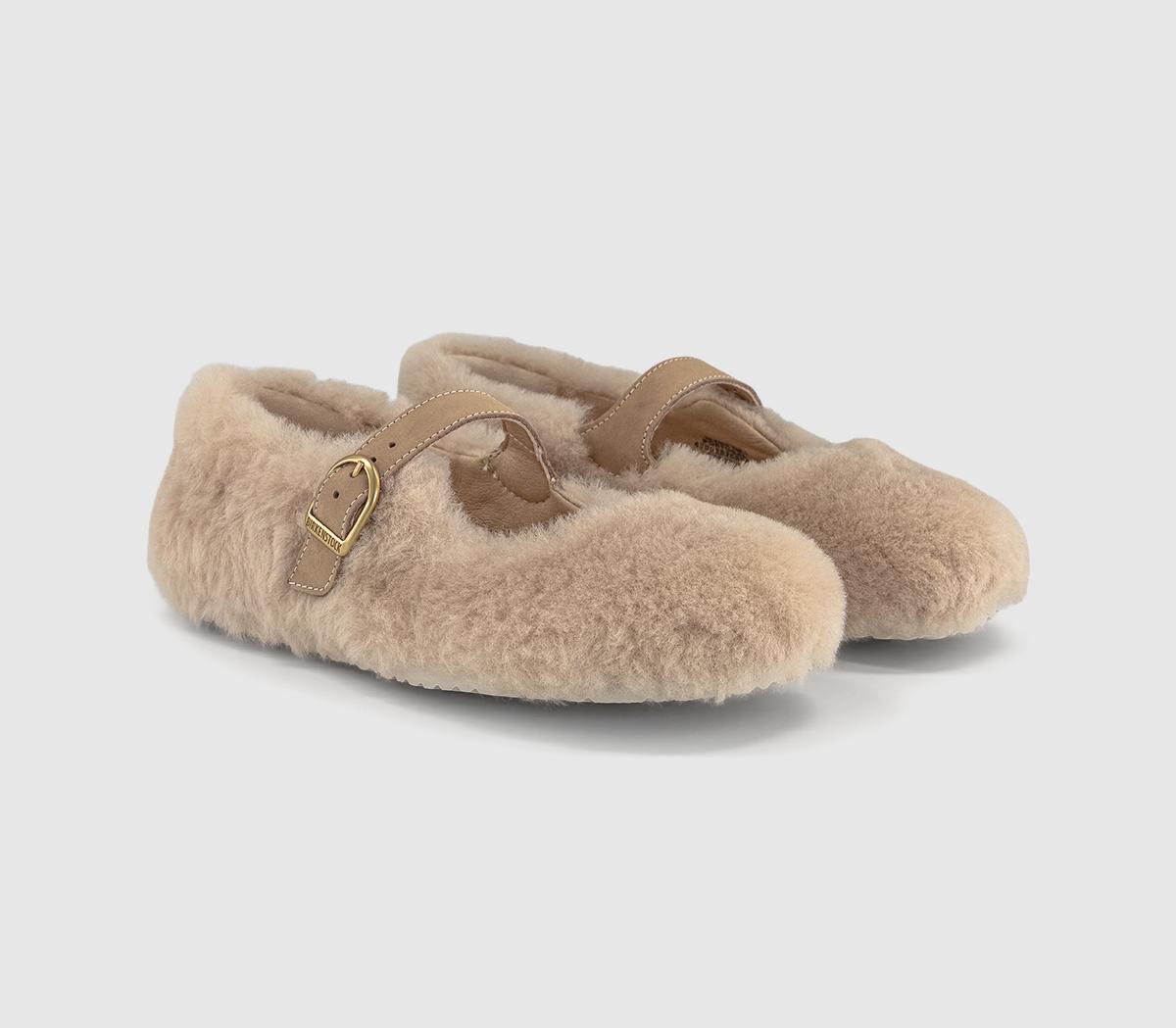 BIRKENSTOCKSanta Clarita Shearling Mary JanesSandcastle