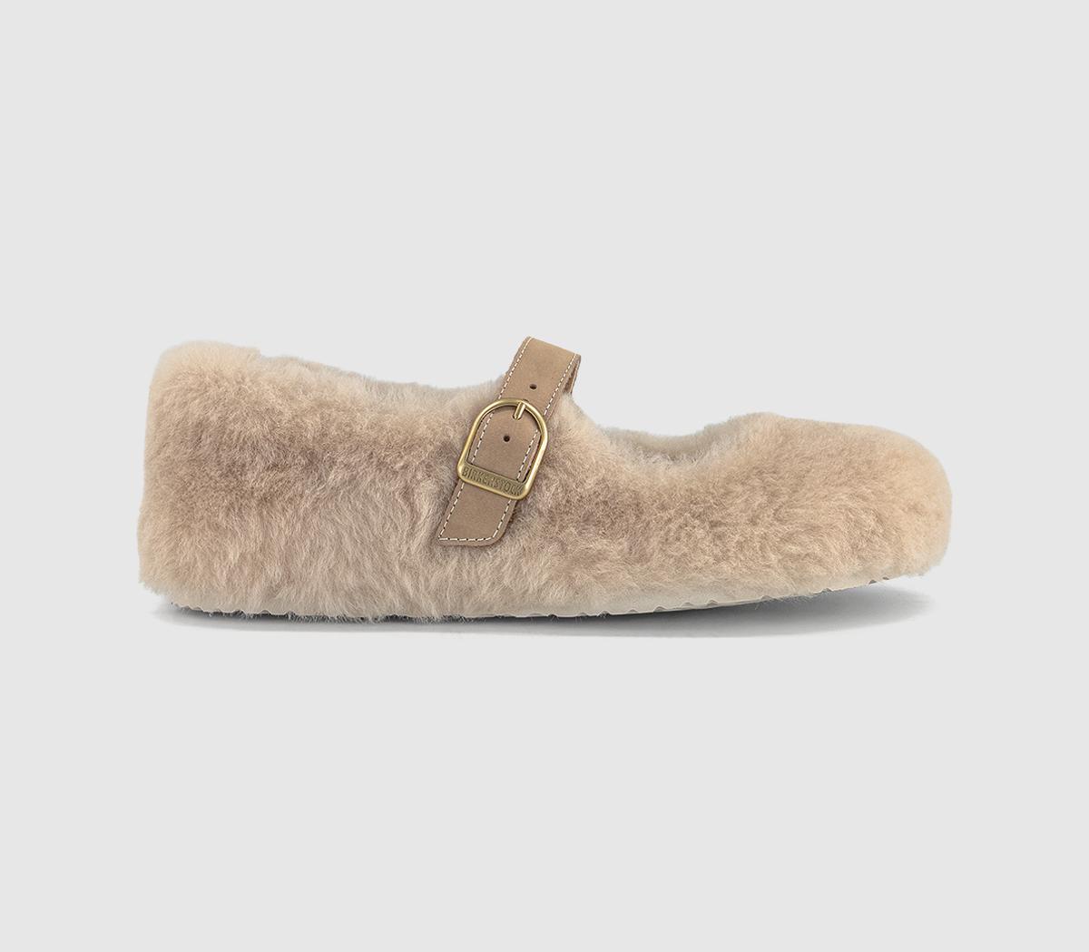 BIRKENSTOCKSanta Clarita Shearling Mary JanesSandcastle