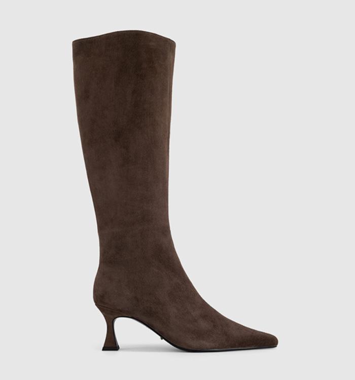 Tony Bianco Jaq Tall Boots Espresso Suede