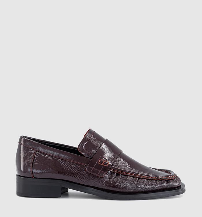 Tony Bianco Grand Loafers Vino Nappa