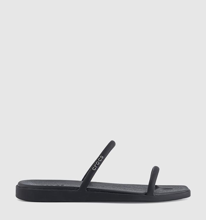 Crocs Miami Two Strap Sandals Black