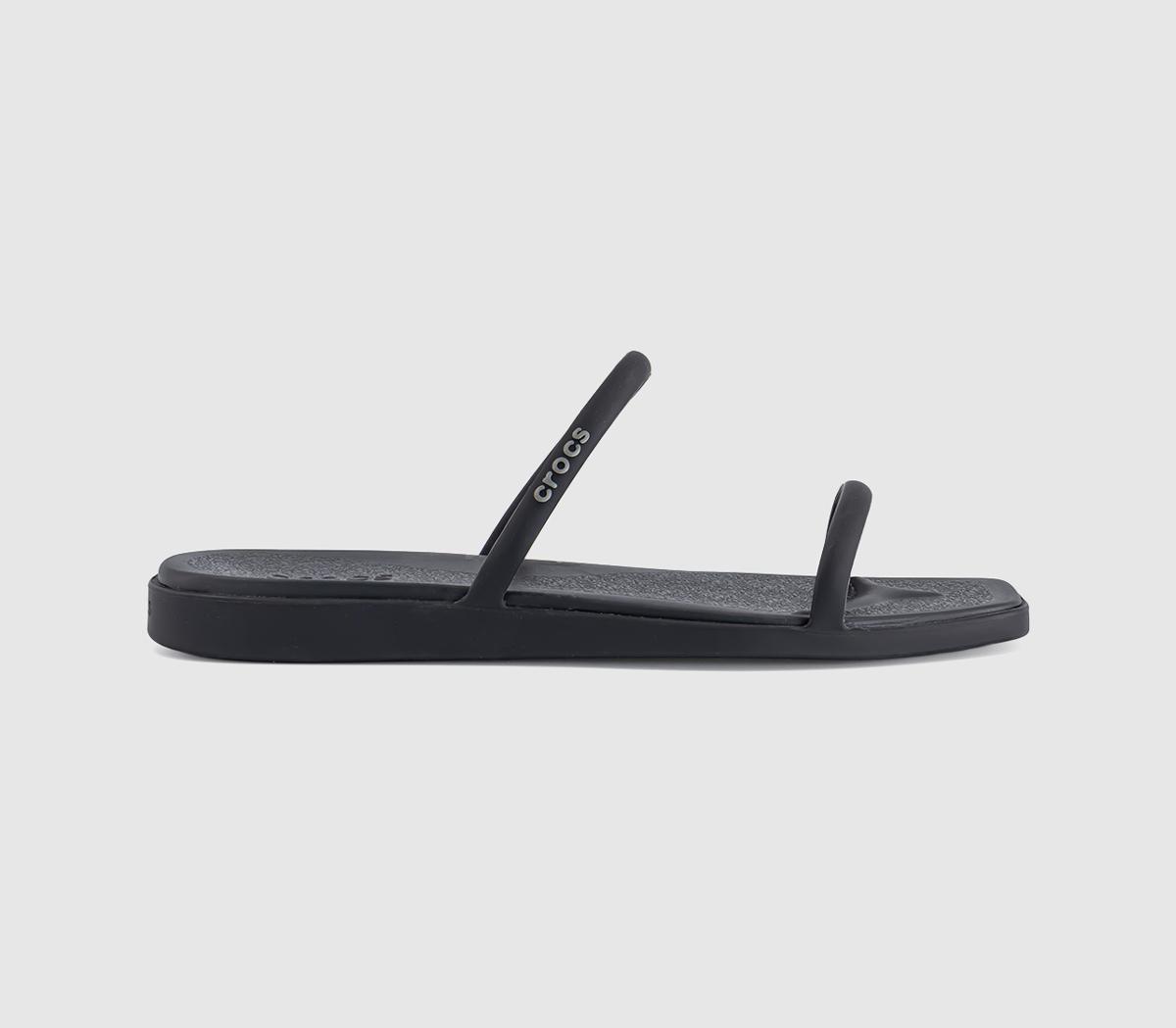 CrocsMiami Two Strap SandalsBlack
