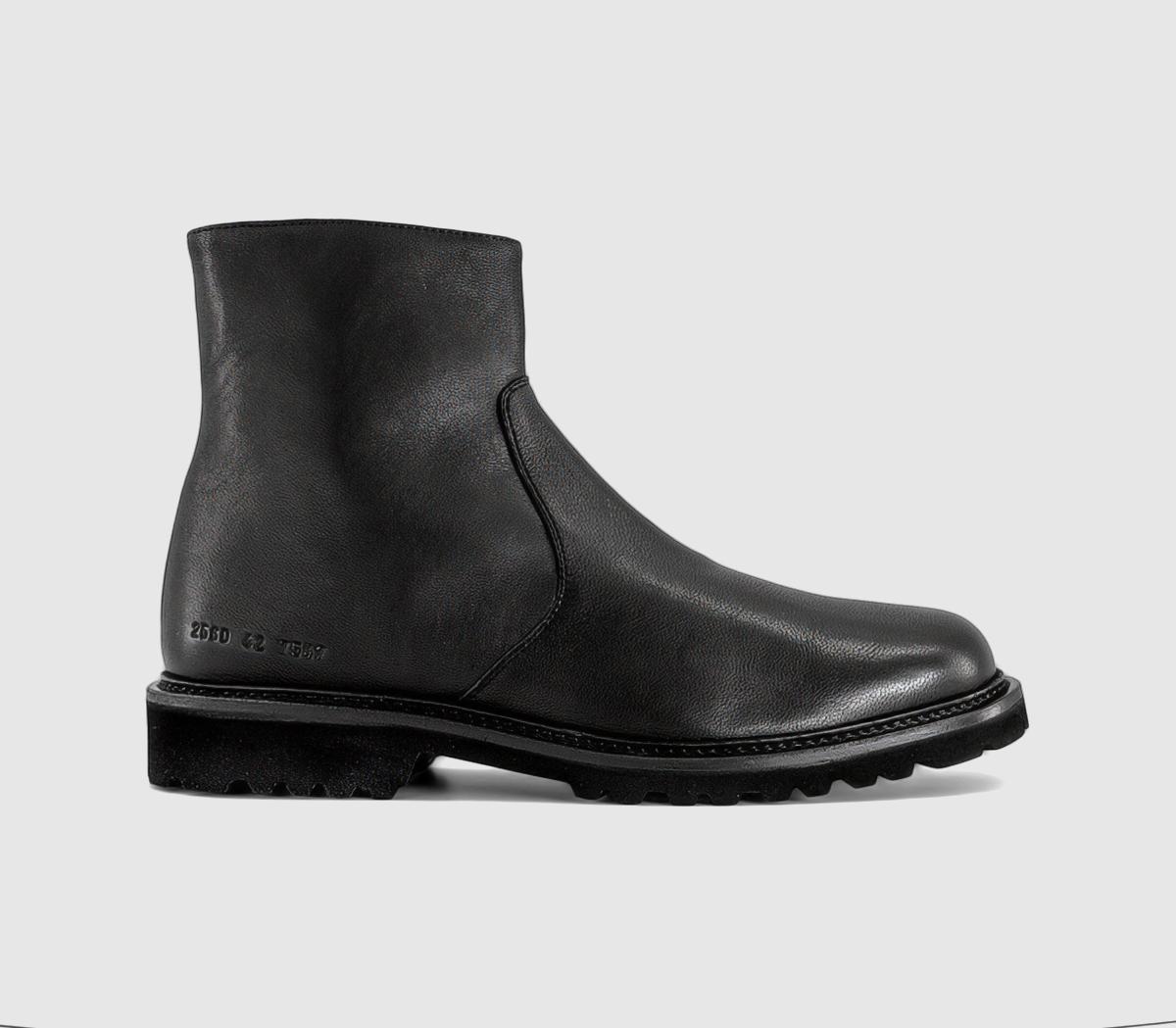 Common ProjectsZipper Piuma BootsBlack Leather
