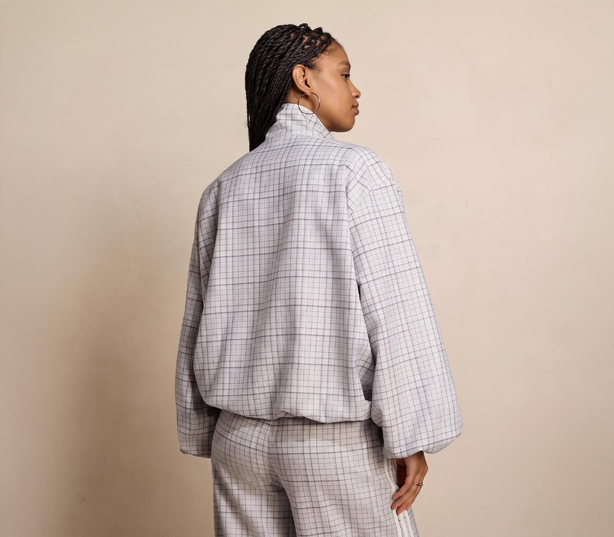 adidasAdidas Check Track TopDash Grey