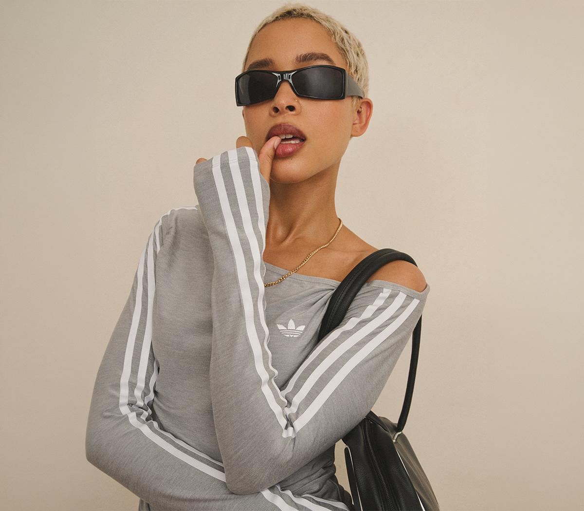 adidasAdidas Asymetic TopGrey