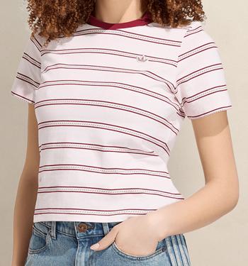 adidas adidas Resort Polo Distilled Pink Collegiate Burgundy