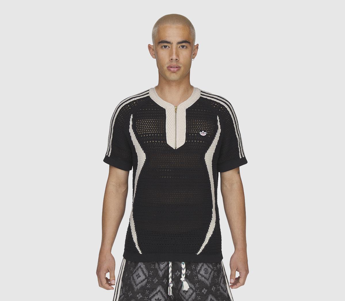 adidasx CLOT Knit Jersey By Edison ChenBlack Wonder White
