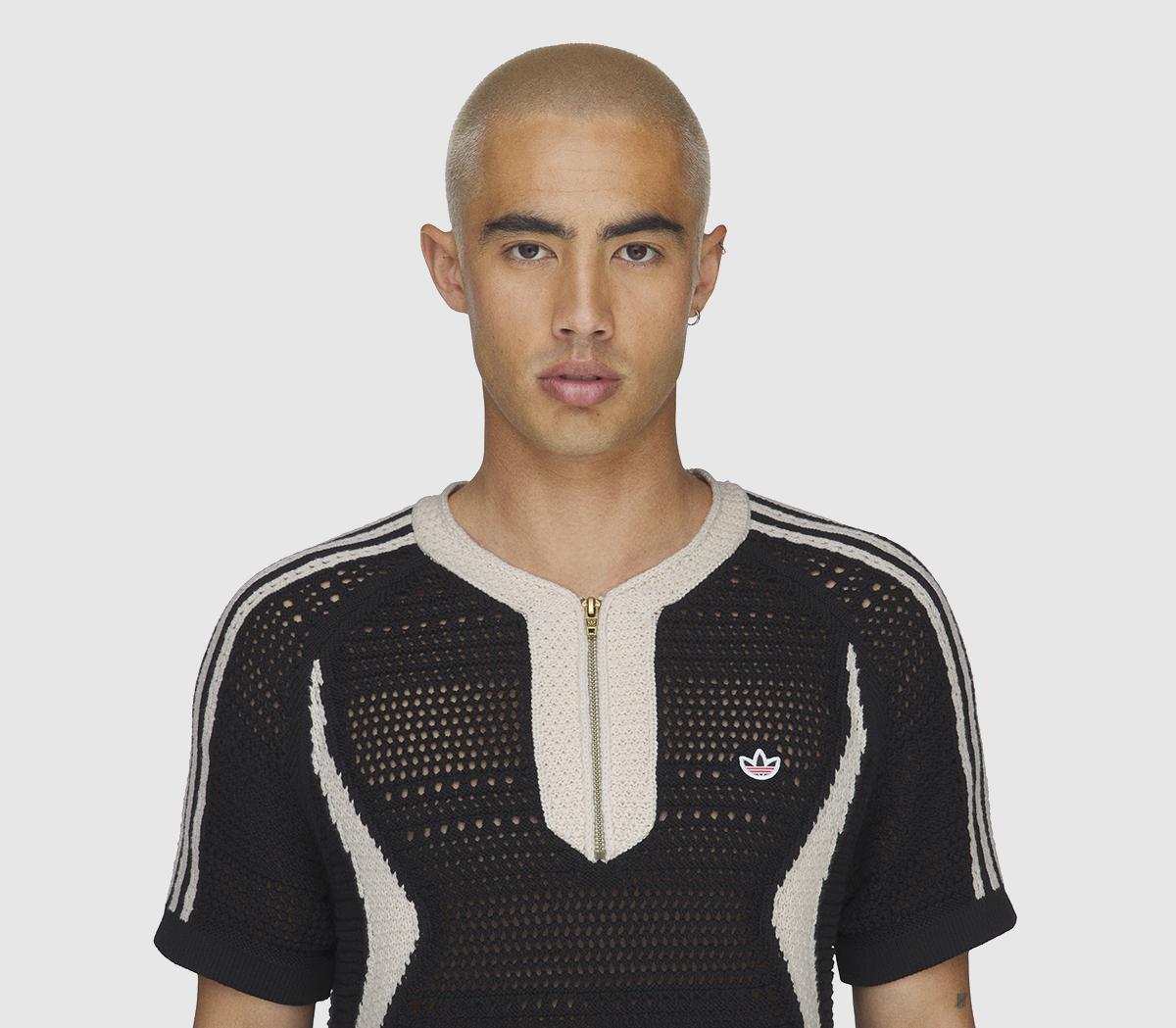 adidasx CLOT Knit Jersey By Edison ChenBlack Wonder White