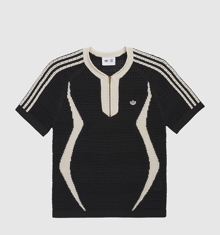 adidas x CLOT Knit Jersey By Edison Chen Black Wonder White