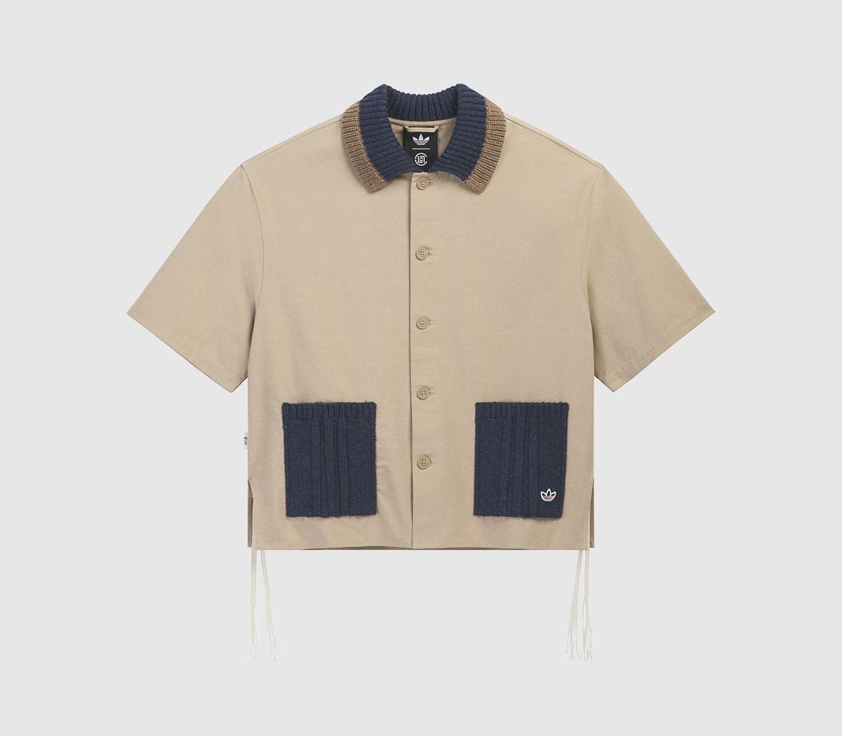 adidasx CLOT Short Sleeve GybraWarm Sandstone