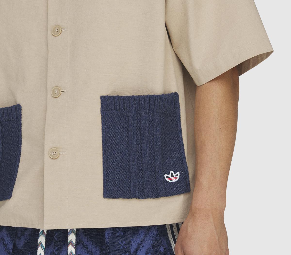 adidasx CLOT Short Sleeve GybraWarm Sandstone