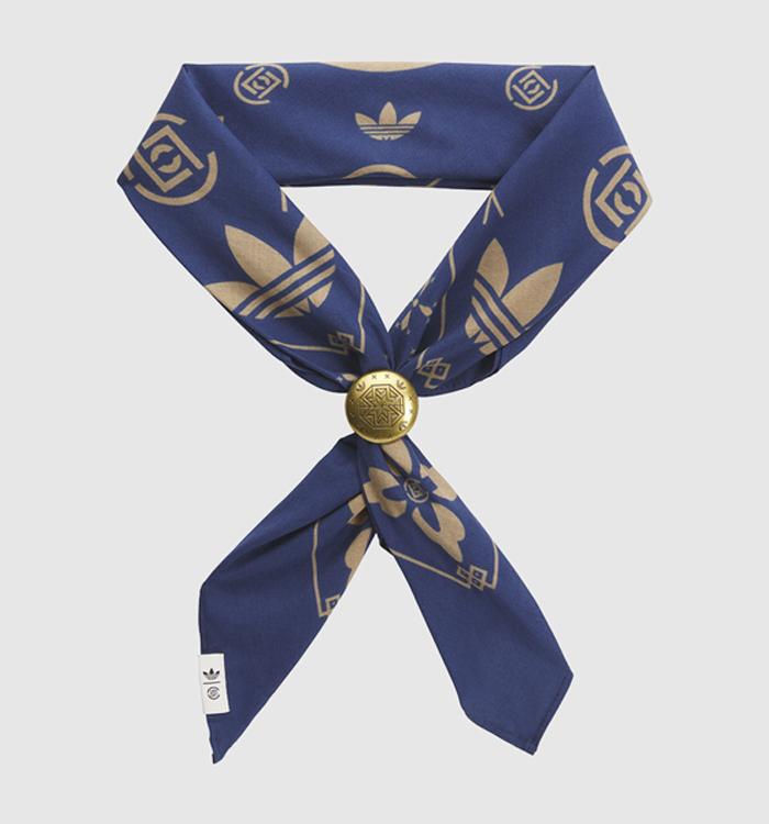 adidas x CLOT Bandana Tech Indigo Cardboard