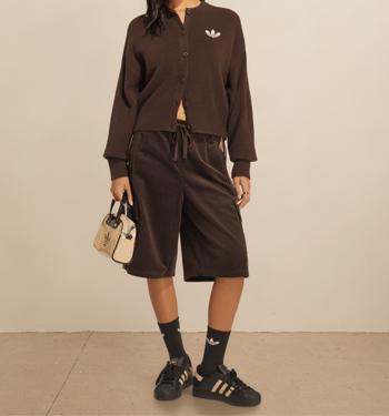 adidas adidas Cardigan Aurora Coffee