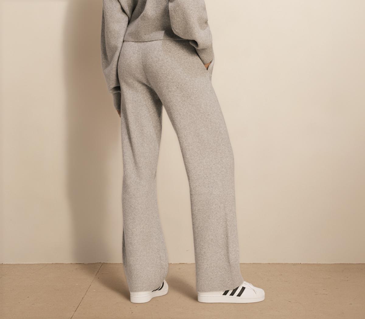 adidasAdidas Knit PantsMedium Grey Heather