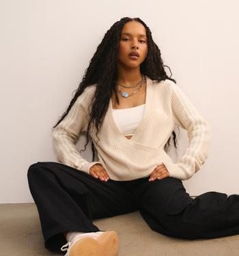 adidas adidas Adiluna X Jennie Knit Cardigan Clear Brown