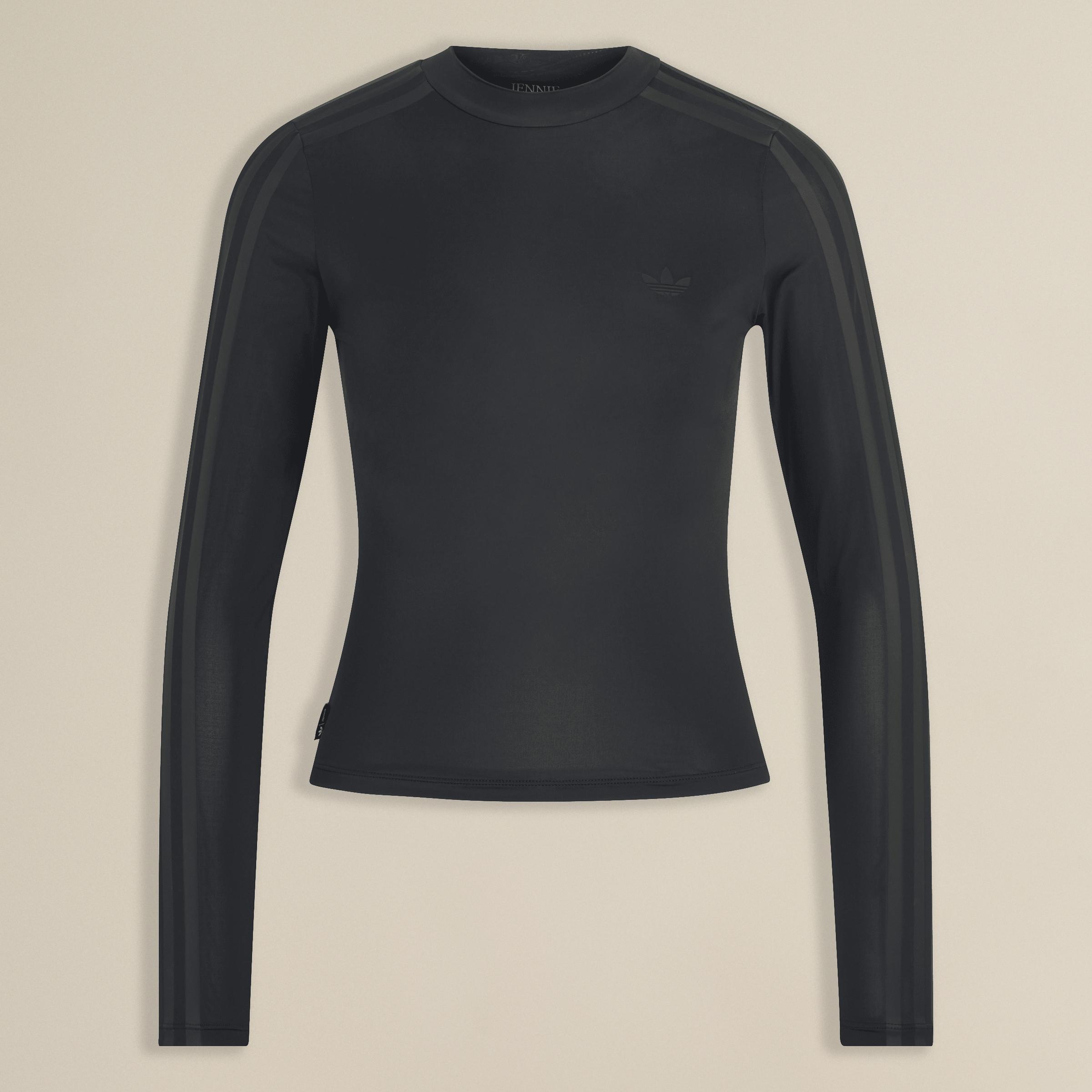 adidasadidas Adiluna X Jennie Sheer Long Sleeve TeeBlack