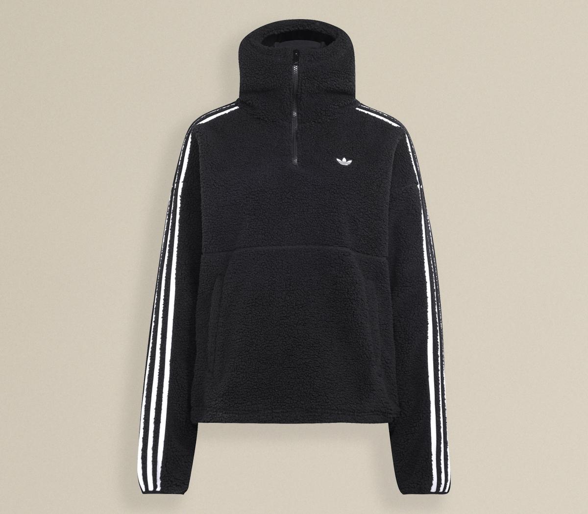 adidasadidas Adiluna X Jennie Hooded Fleece JacketBlack