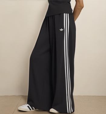 adidas adidas Adiluna X Jennie Pleated Track Pant Black