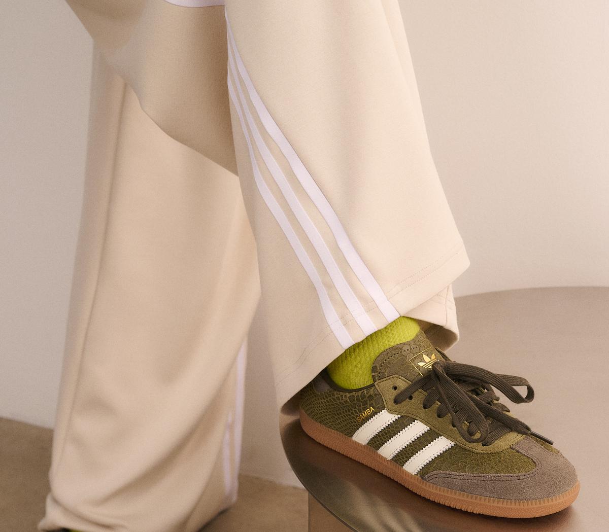 adidasadidas Adiluna X Jennie Pleated Track PantClear Brown